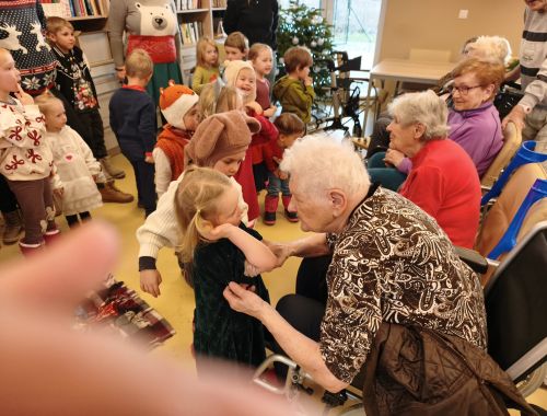 Setkání s dětmi z Lesní školky Otice